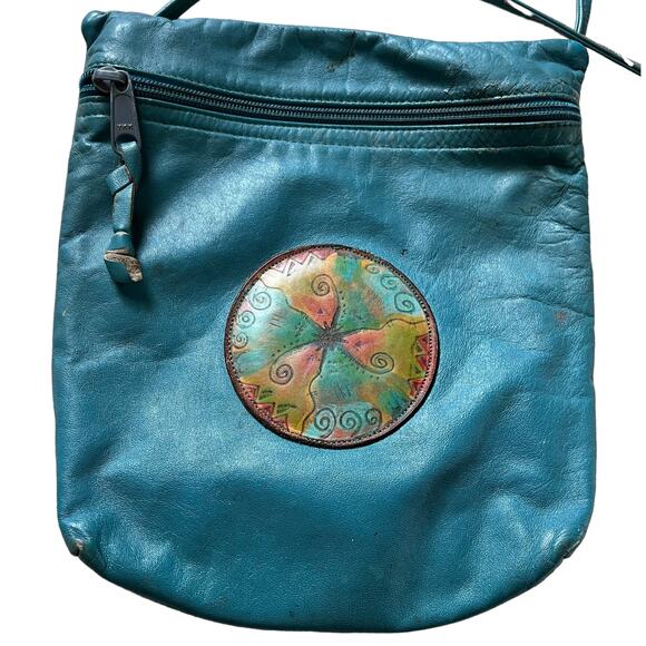 Ilze Heider Milwaukee WI Leather Designs Crossbody - Picture 3 of 6